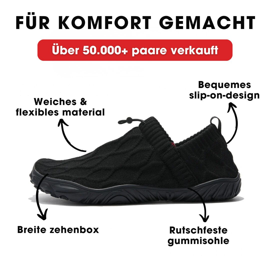 AXIS Flexa | Zapatos slip-on de pie descalzo